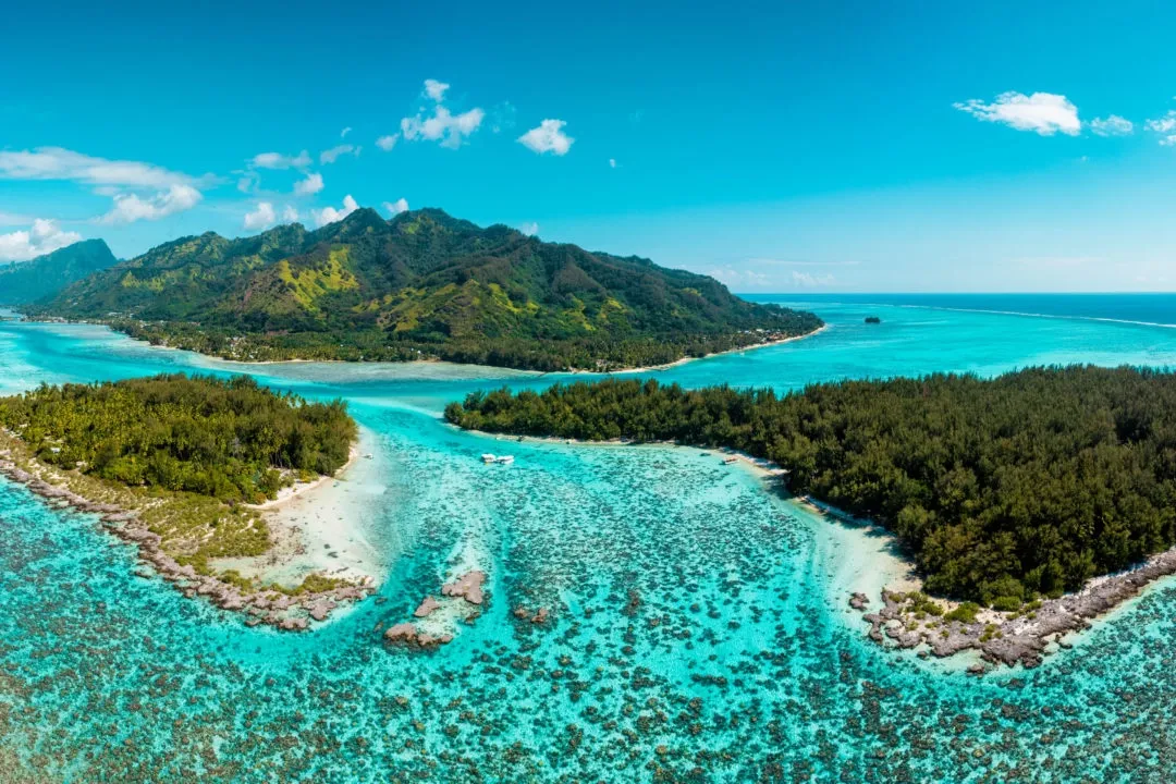 Paisagem de Moorea, Polinesia Francesa