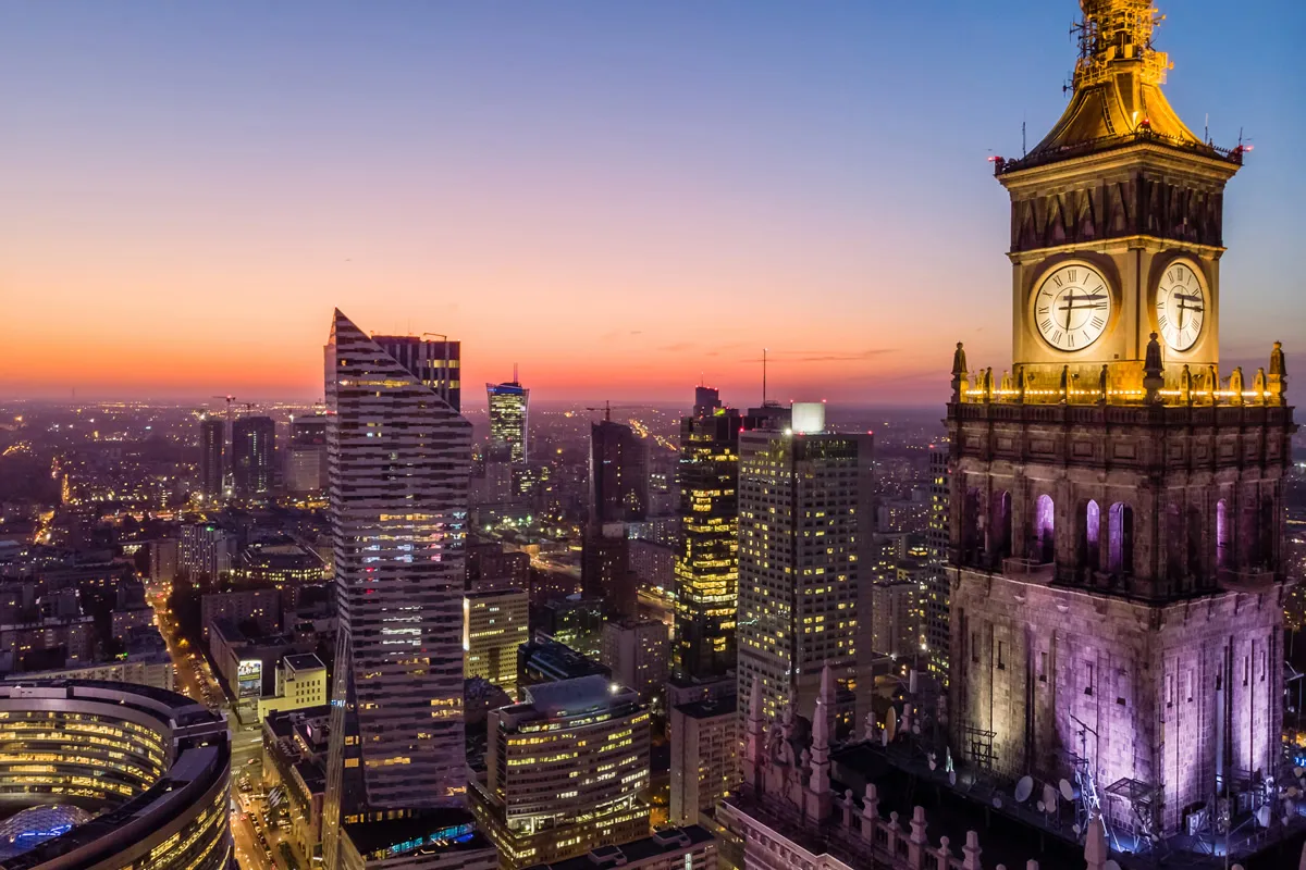 Palácio da Cultura e Ciência de Varsóvia, Polônia