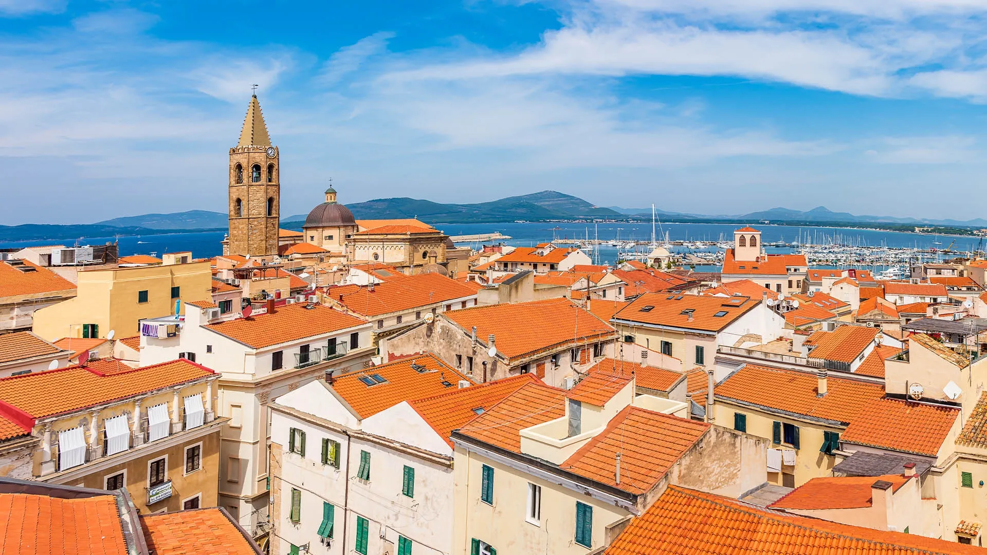 Centro Histórico de Alghero, Sardenha, Itália