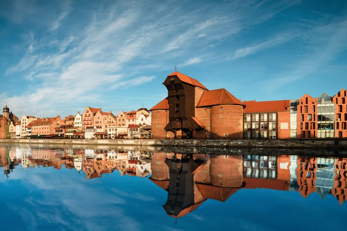 Guindaste de Gdansk, Polônia