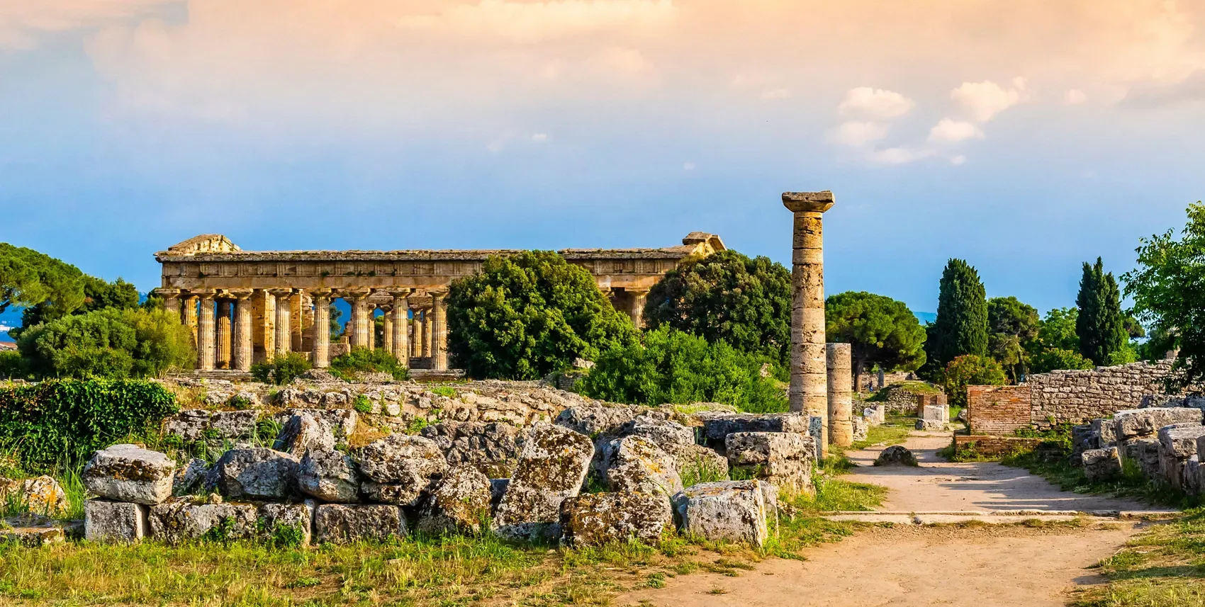 Parque Arqueologico de Paestum, Itália