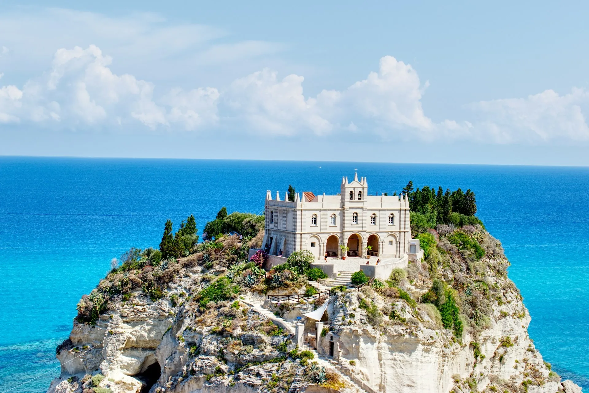 Santuario Santa Maria dell'Isola, Tropea, Calabria, Itália