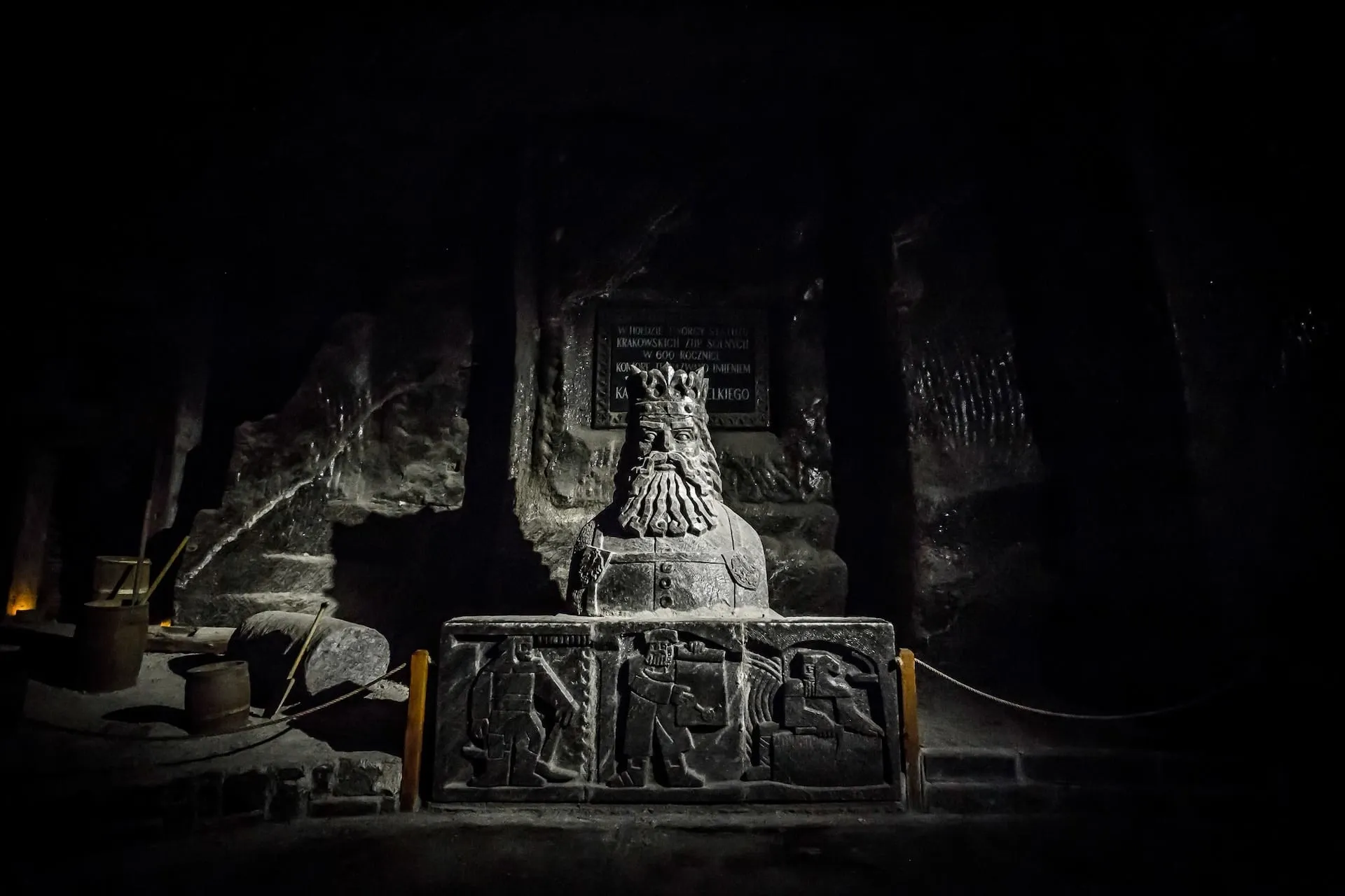 Minas de Sal em Wieliczka, Cracóvia, Polônia