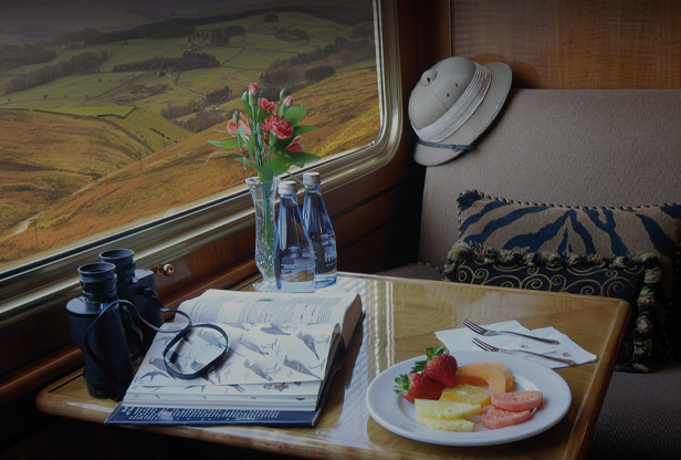 África do Sul a bordo do Blue Train