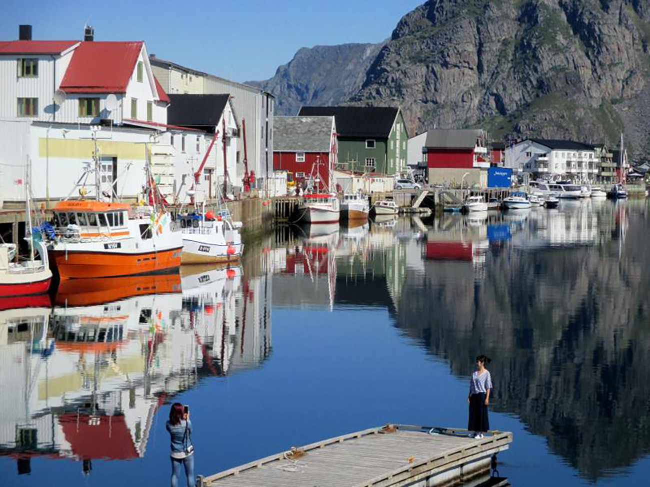 Lofoten e Sol da meia-noite
