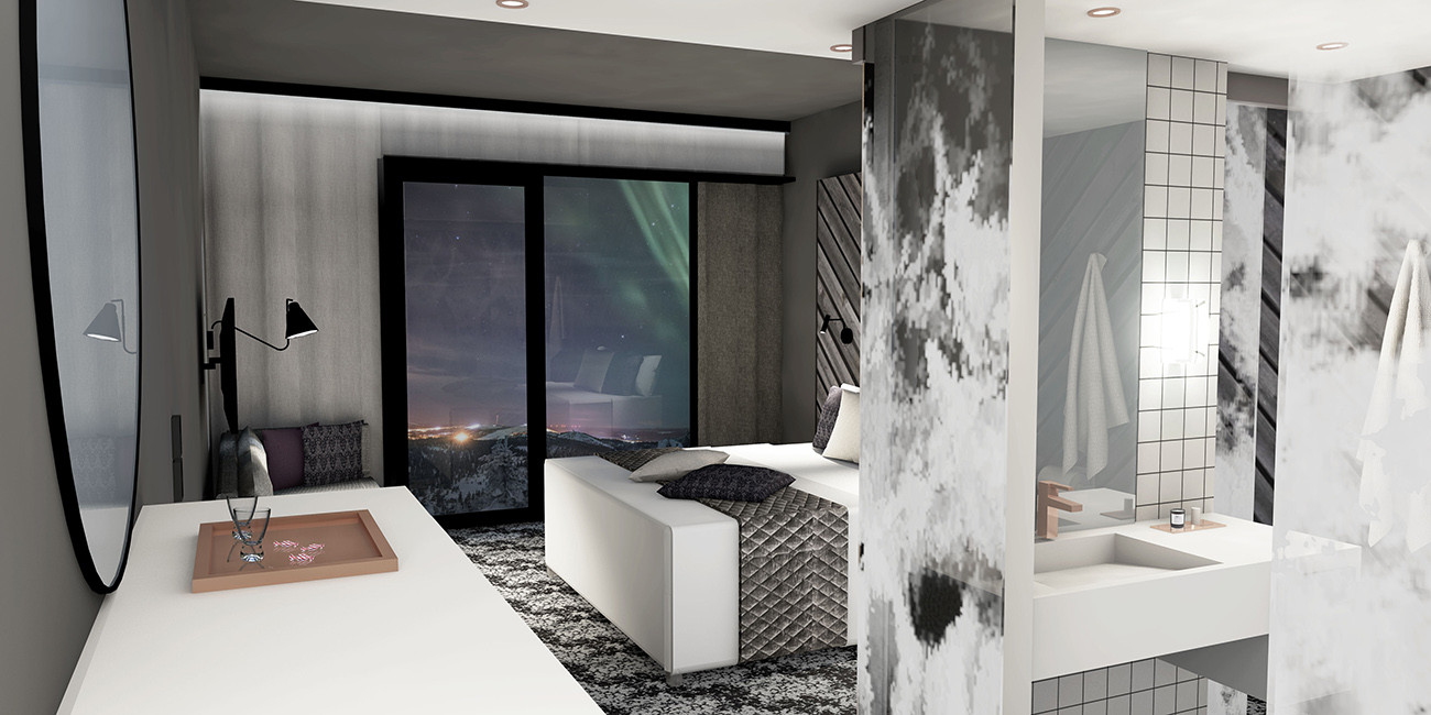 Aurora Boreal e Sabores Árticos Levi Luxury