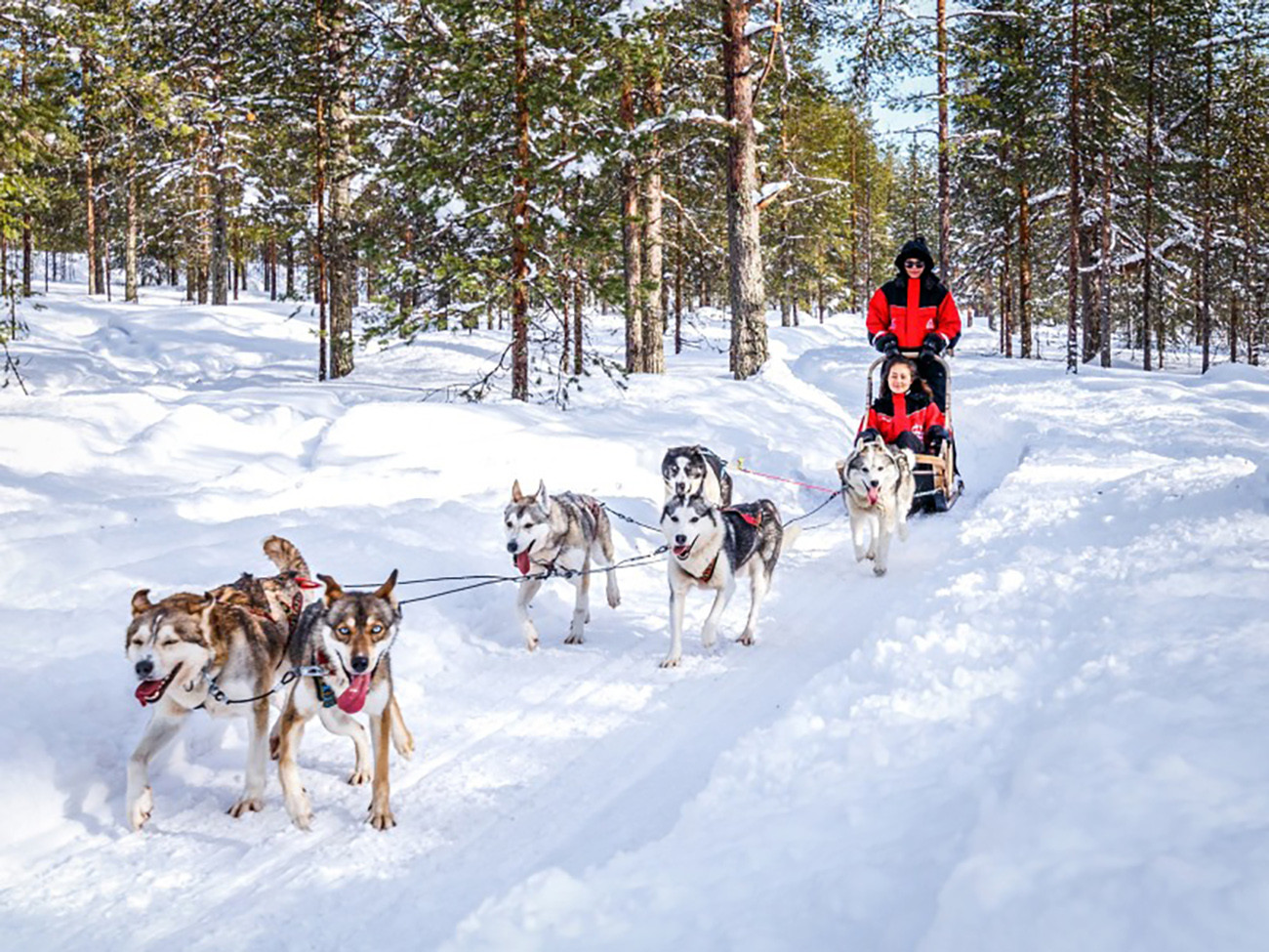 Papai Noel e Aurora Boreal