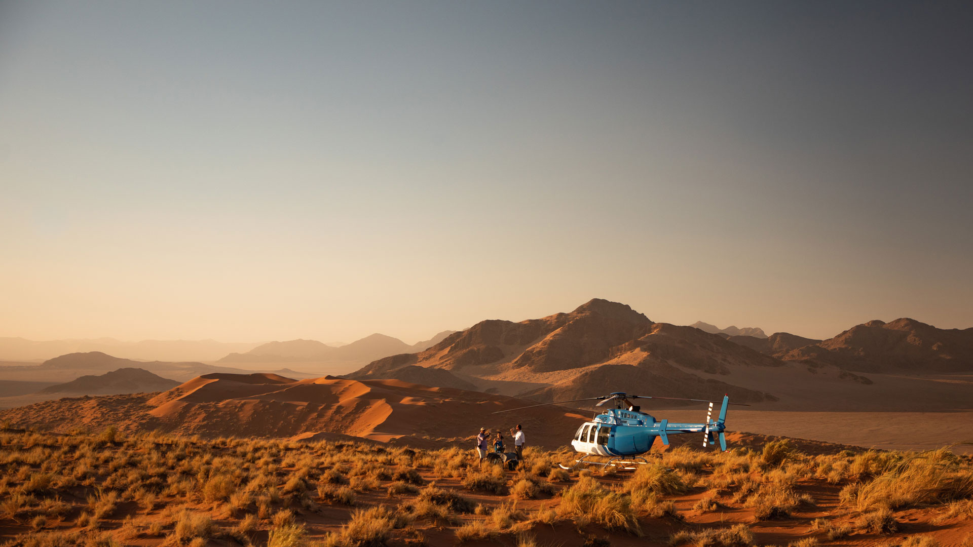 Fly around Namibia