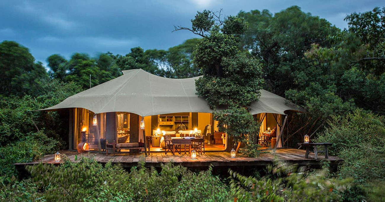 Safári Deluxe no Mara Plains Camp