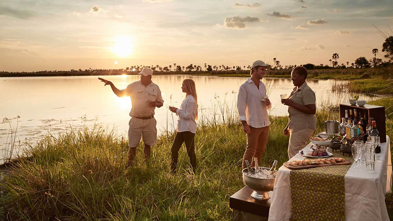 Botswana e Zâmbia os Santuários da África Austral