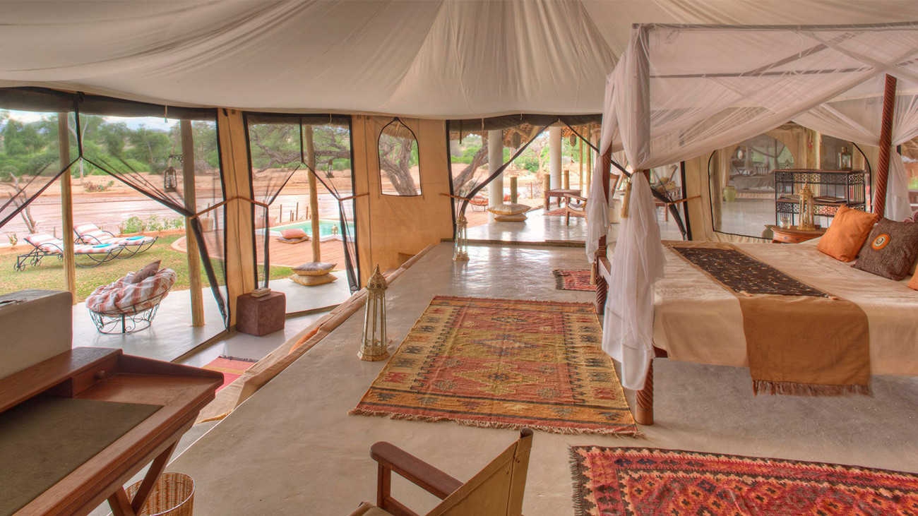 Aventura no Quênia ao Pôr do Sol em Sasaab Camp