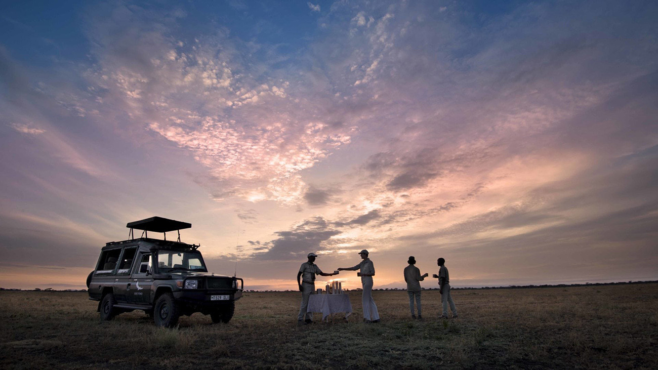 Tanzânia e Safári em 4x4 no Klein's Camp