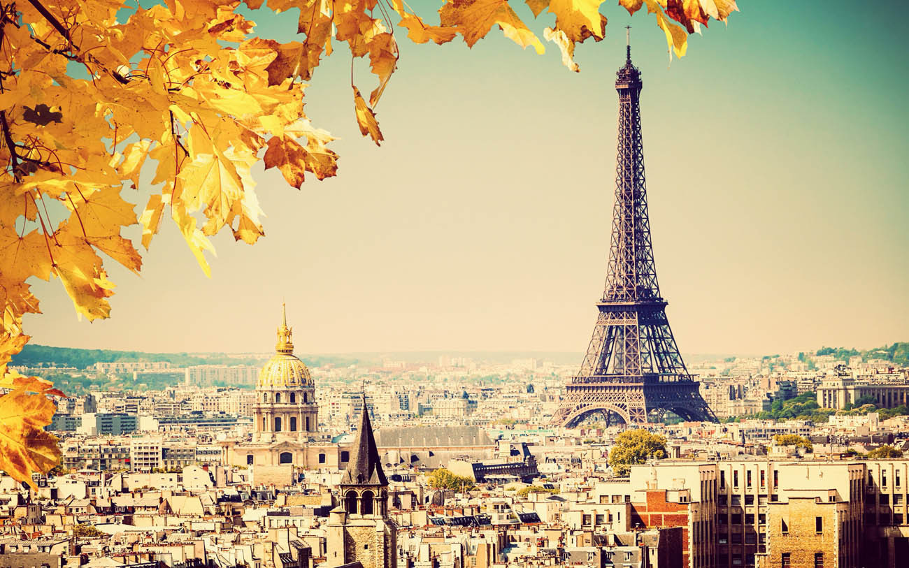 Paris, Países Baixos, Suíça e Itália (Em ônibus)